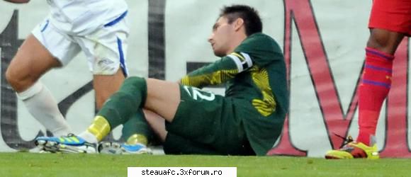 Tatarusanu are entorsa de glezna - Luni 19 Sep :58 Investigatiile amanuntite - Steaua Bucuresti